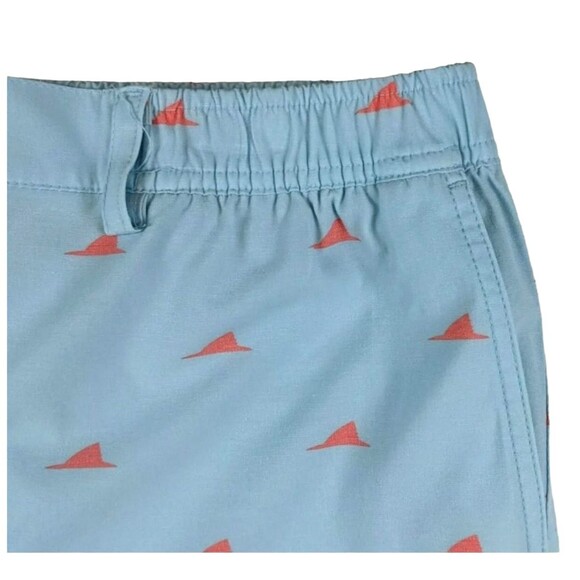 Tackle & Tides Shorts  Men's Size L  Elastic Waist Lightweight Hybrid Swim Blue - Picture 3 of 7